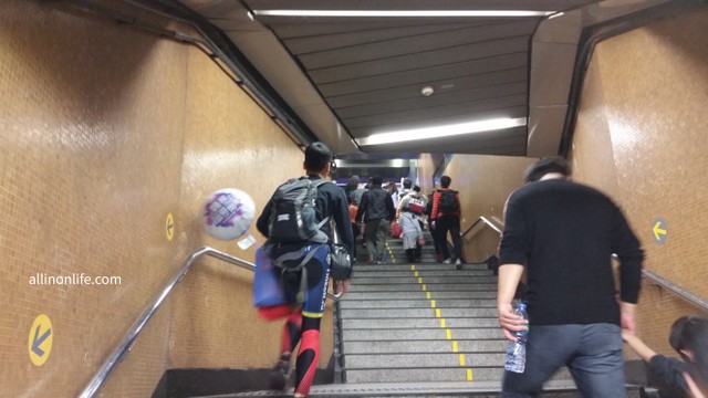 Tsim Sha Tsui Exit C1 Stairs